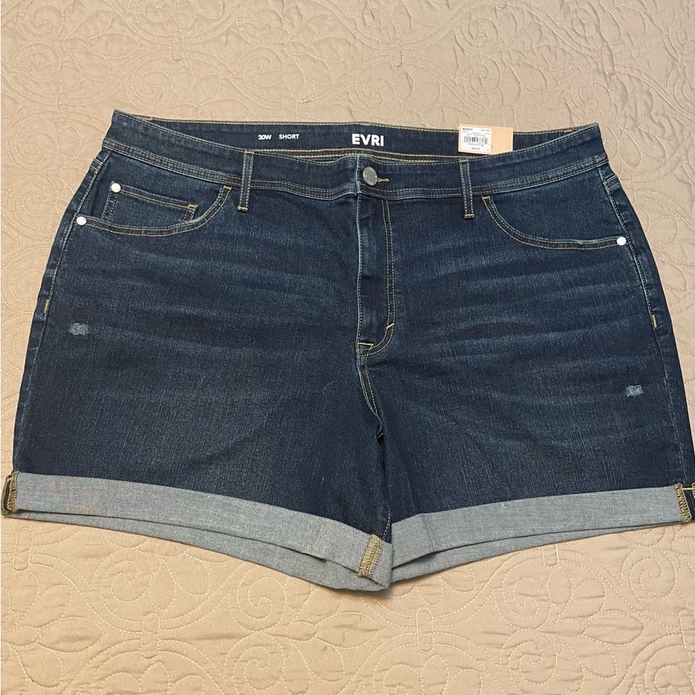 Woman's EVRI Stretch Denim Shorts